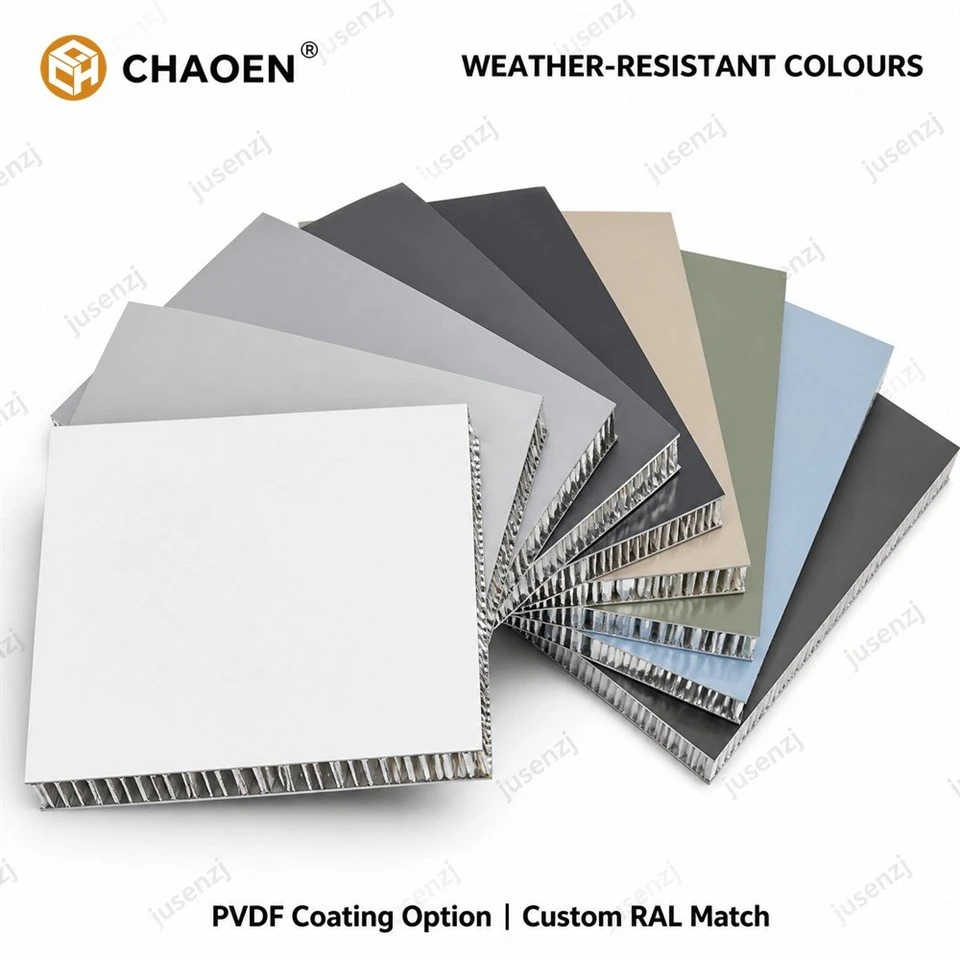 Weather Resistant PVDF Aluminum Honeycomb Panel For Balcony & Laundry Cabinet high quality Weather Resistant PVDF Aluminum Honeycomb Panel For Balcony & Laundry Cabinet high quality